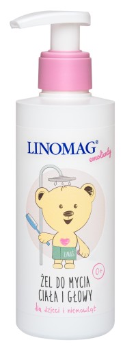 LINOMAG GÉL NA UMÝVANIE TELA A HLAVY, DÁVKOVAČ 200ML