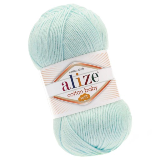 Alize Cotton Baby Soft 514 Light Aqua