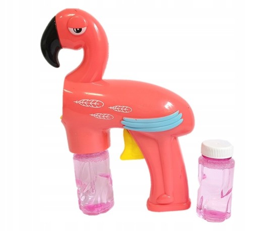 BUBBLE GUN FLAMING RUŽOVÁ + DVE TEKUTINY