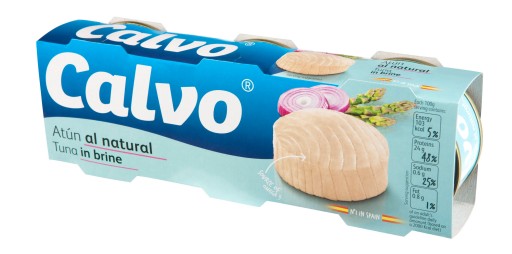 CALVO Tuniak vo vlastnej omáčke 3x80g