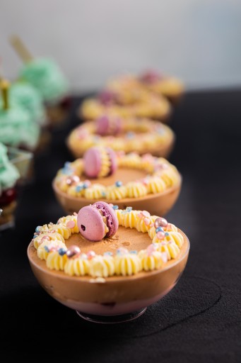 Fingerfood okrúhla nádoba na dezert 65 ml 27 ks