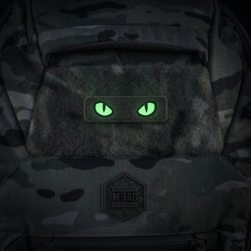 NÁŠPISKA CAT EYES CAT EYES TYP 2 LASEROM REZANÝ VELCRO SVIETEĽNÝ M-TAC COYOTE