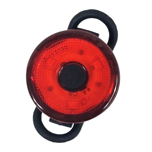 LED ZADNÉ BICYKELOVÉ SVETLO, červené ZADNÉ SVETLO NA BICYKEL, na batérie