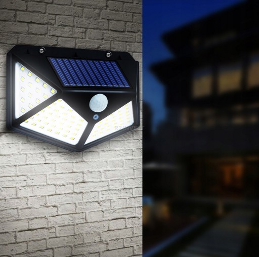 SOLÁRNA LAMPA 100 LED LS100