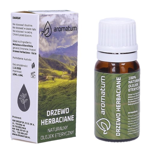 Prírodný esenciálny olej Tea Tree 12 ml