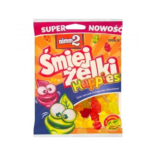 Nimm2 Śmiejżelki Happies Ovocné želé obohatené o vitamíny 130 g