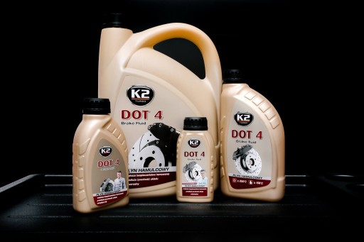 Brzdová kvapalina K2 DOT4 DOT-4 DOT 4 0,5L