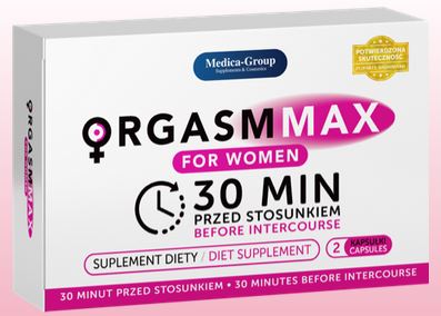 Medica-Group Orgazm Max pre ženy na vyvolanie vzrušenia a orgazmu 2 ks