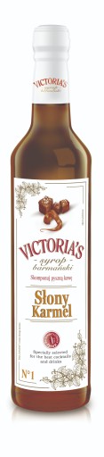 Victoria's Salted Caramel barmanský sirup 490 ml