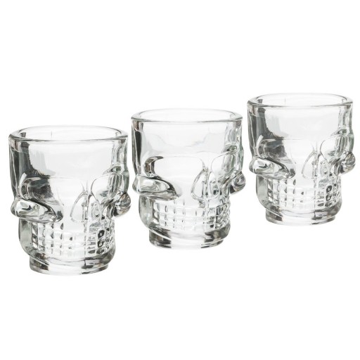 POHÁRKY NA VODKU na likéry, 50 ml, 3 ks