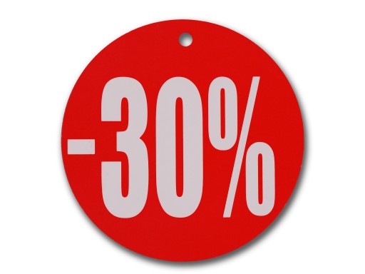 okrúhly štítok CIRCLE FI 24CM -30% CENA DOSKY