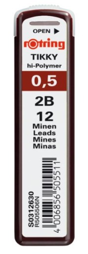 ROTRING 2B grafity - 0,5 mm
