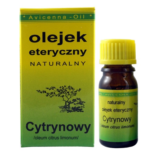 Prírodný CITRÓNOVÝ esenciálny olej 7ml, Avicenna