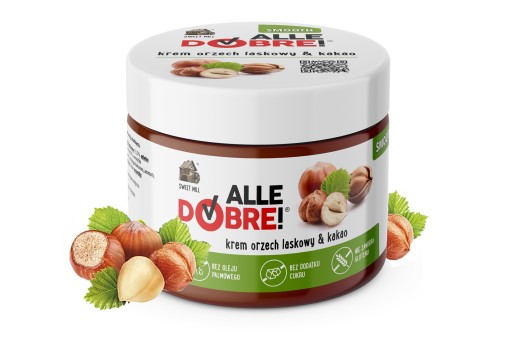 Zdravý čokoládový krém bez cukru, palmového oleja, lahodný na natieranie, 250g
