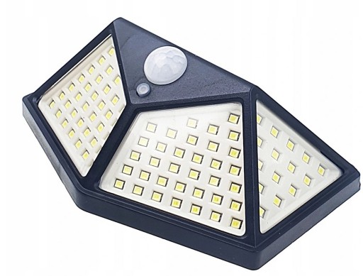 SOLÁRNA LAMPA S SNÍMAČOM POHYBU A SÚMRAK 100 LED