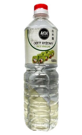 Biely ryžový ocot na sushi, šaláty, marinády 1 liter