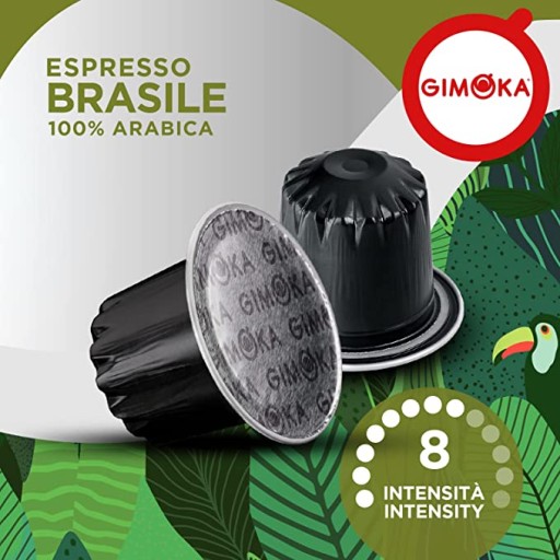 Kávové kapsuly Gimoka BRASILE pre Nespresso 10