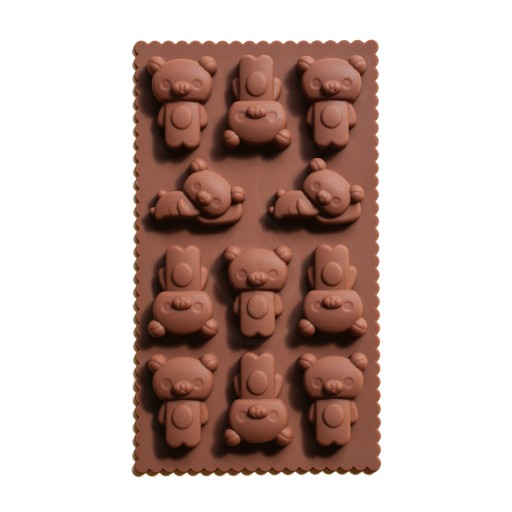 Silikónová forma na krbové vosky - Sweet Teddy Bears