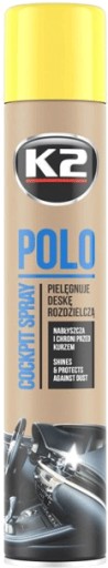 K2 COCKPIT čistí a leští 750 ml citróna a citrónu
