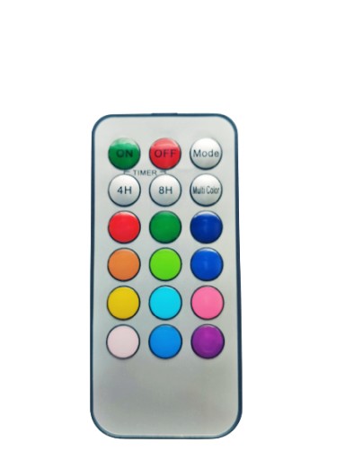 Dekoratívna sviečka, RGB LED sviečka na diaľkové ovládanie, DEKORATÍVNA VLOŽKA