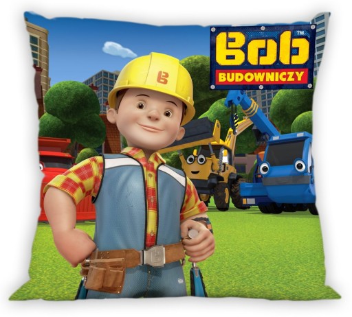 Obliečka na vankúš 40x40 pre deti Bob Builders