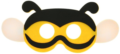 Oblečenie s maskou BEE Felt Mask Bee
