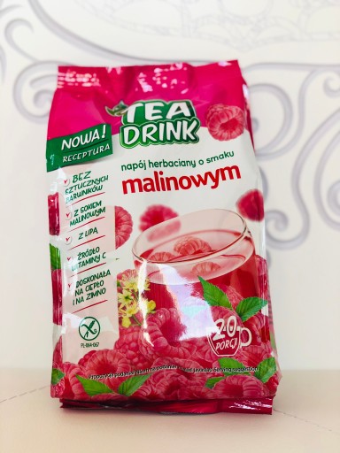 Čaj instantný s príchuťou maliny 300g
