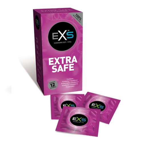 EXS EXTRA BEZPEČNÉ BEZPEČNÉ VEĽKÉ KONDÓMY 1 ks.