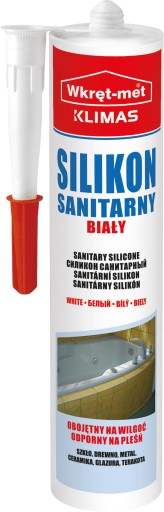 Wkręt-Met sanitárny silikón 310 ml. biely