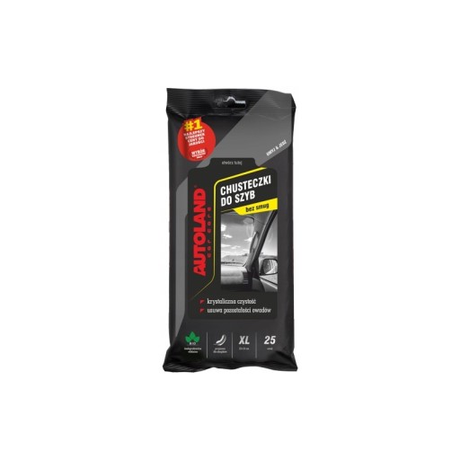Utierky na okná XL 25 ks AUTOLAND PREMIUM BLACK