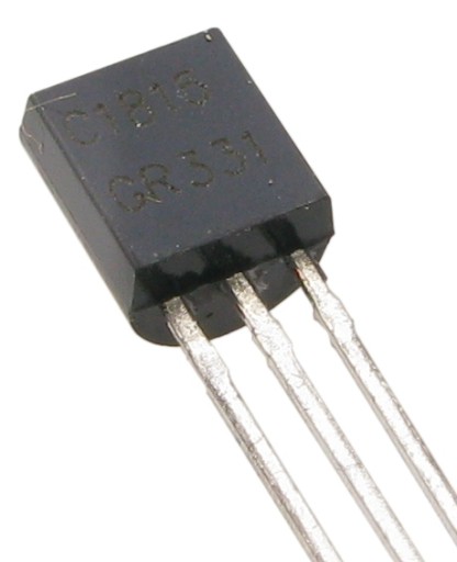 NPN tranzistor 2SC1815 50V/0,15A/0,4W TO92 (5 ks) /4088-5