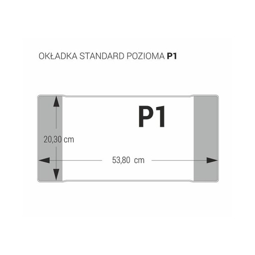 Kryt P1 Horizontálny - 1 ks 203x539