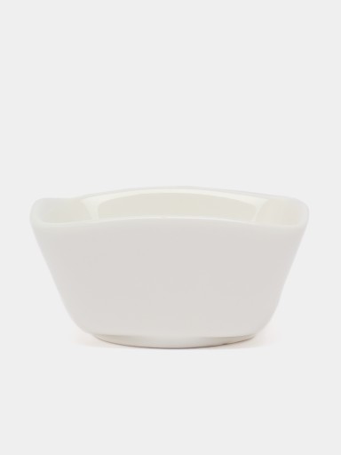 Miska, biela šalátová misa, na šaláty, snacky, 9 cm, 140 ml