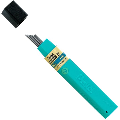Pentelové grafity, 0,7 mm, HB, 12 grafitov