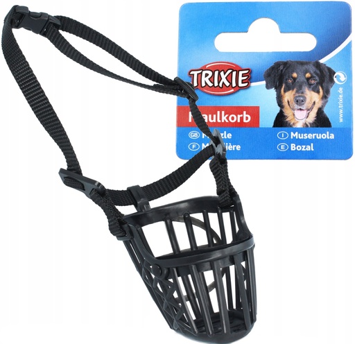 Plastový sieťovaný náhubok pre psa M Trixie 17604
