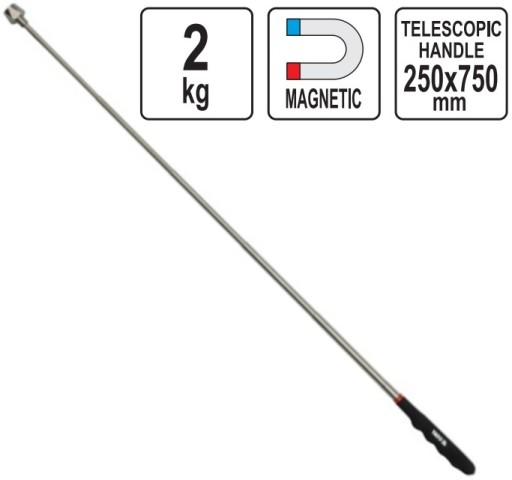 YATO YT-0661 VYBAVENIE DIELNE MAGNETICKÝ TELESKOPICKÝ CHAPAČ