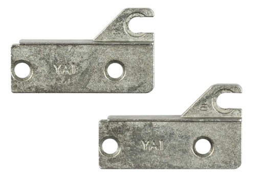 Okrúhle zábradlie do zásuvky METALBOX L-400 mm, biela RAL9010 AMIX