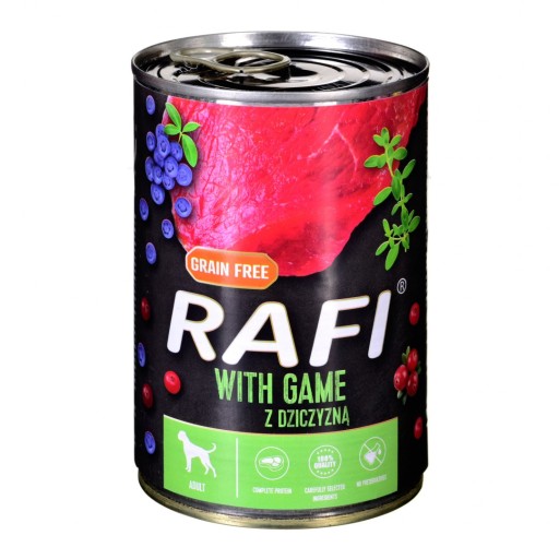 Dolina Noteci RAFI s divinou a čučoriedkami 400g