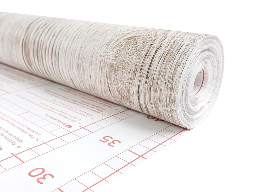 PVC nábytková dyha fólia imitujúca drevo samolepiaca biela borovica 45x50