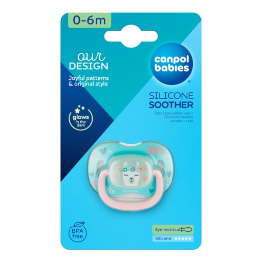 CANPOL BABIES SILIKÓNOVÝ CUKRÍK 0m+