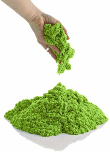 KINETICKÝ MAGICKÝ PIESOK 1 kg ZELENÝ PIESOK