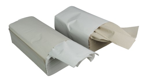 ZZ skladaná papierová utierka, 100% recyklovaný papier, 200 listov