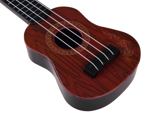 Mini UKULELE GUITAR 25cm gadget na hudobný nástroj