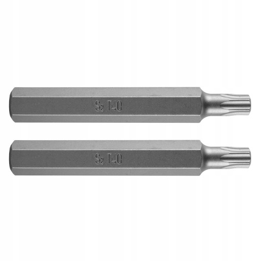 Hrot bitov TORX T40 x 75 mm, S2 x 2 ks, NEO 10-942