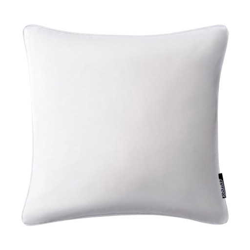 Dekoračná obliečka na vankúš Jasiek 45x45, biely zamat Lush