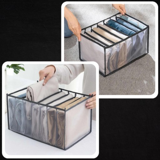 Organizér na nohavice do šatníkovej zásuvky