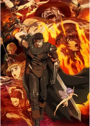 Anime Manga Berserk Plagát b_001 A3