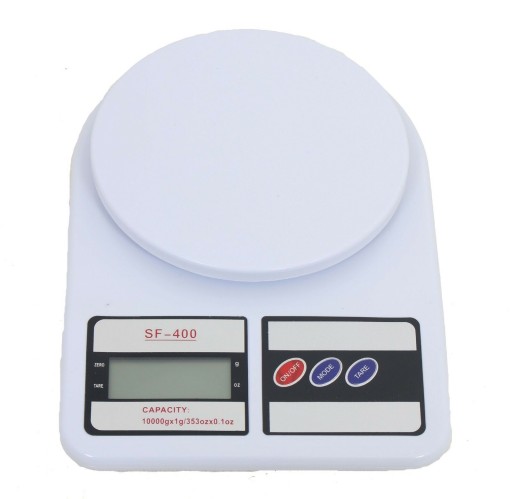 KUCHYŇSKÁ VÁHA S ELEKTRONICKÝM LCD DISPLEJOM