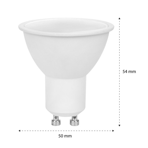 LED žiarovka GU10 diódová 5SMD 2835 3W 230V 3 FARBY