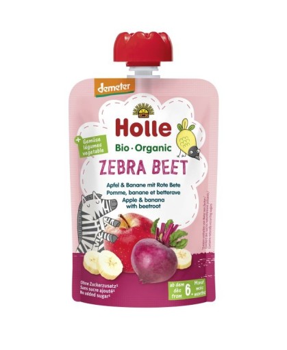 Ovocné pyré Holle zebra